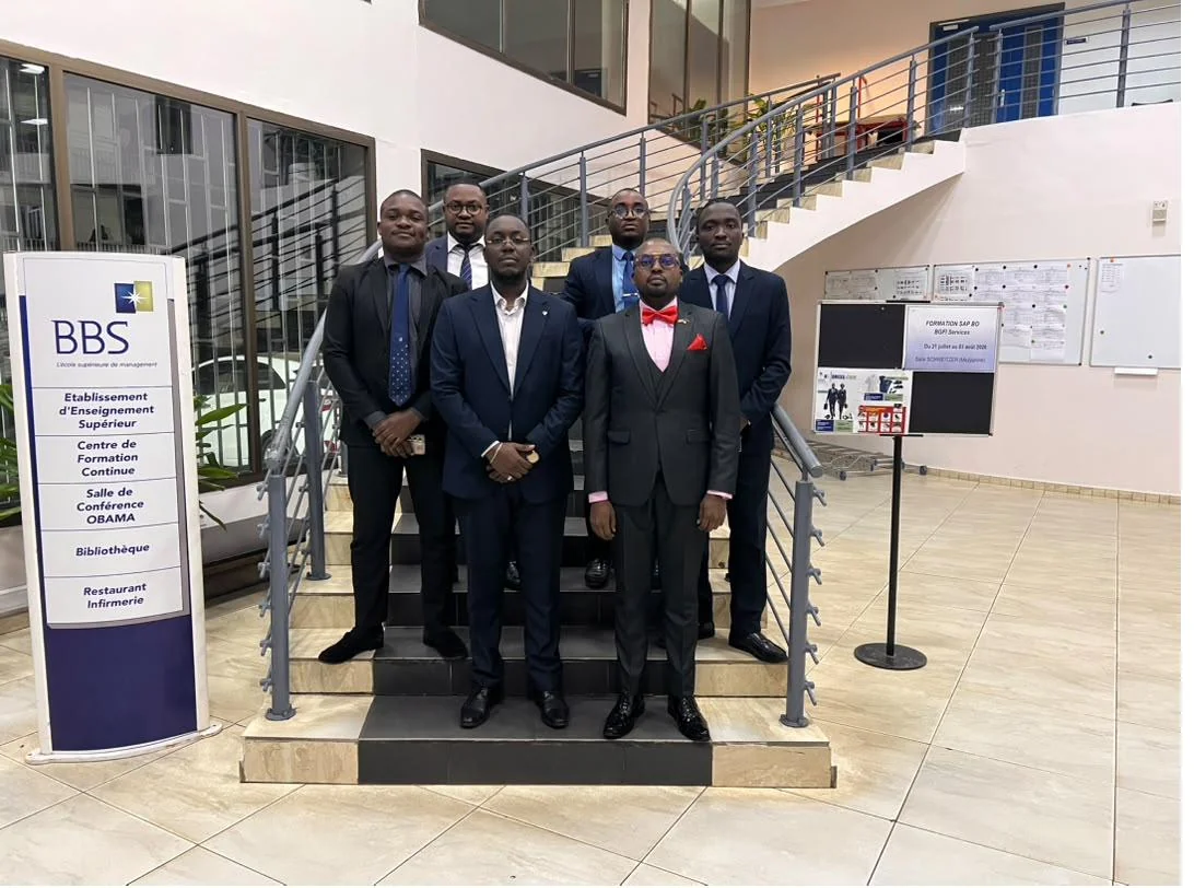 On the steps of the BGFI Business School